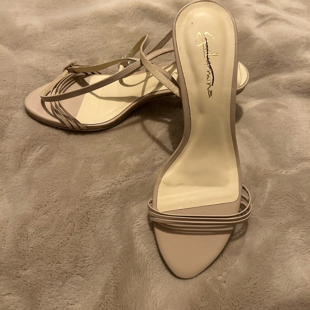 NEW Guilhermina by Anthropologie Beige Strappy Sandals